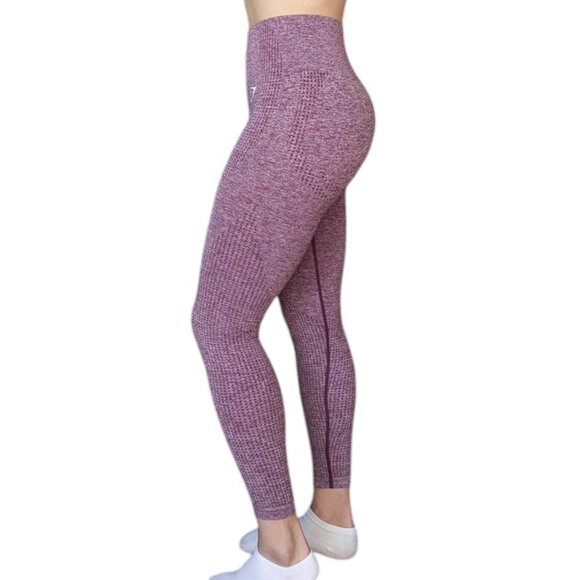 Gymshark Purple Vital Seamless Leggings Women Size Small - Picture 2 of 7